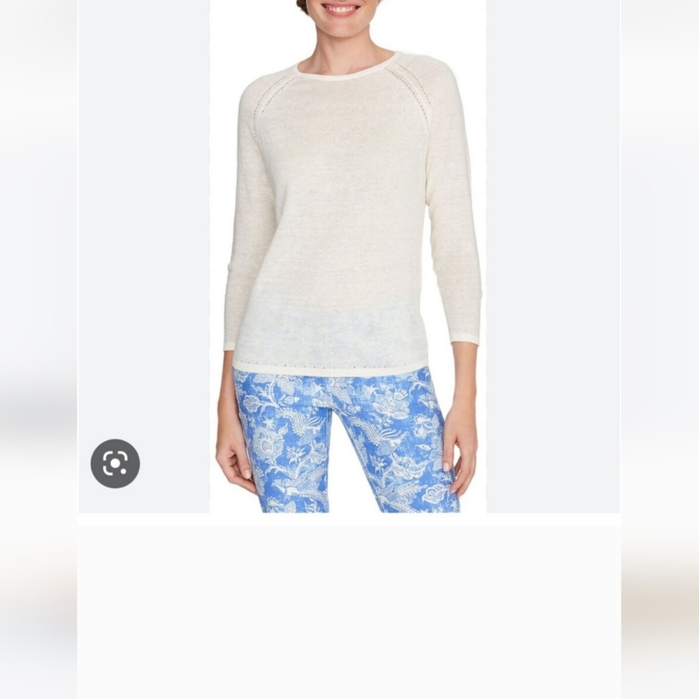 J. McLaughlin Cream Top